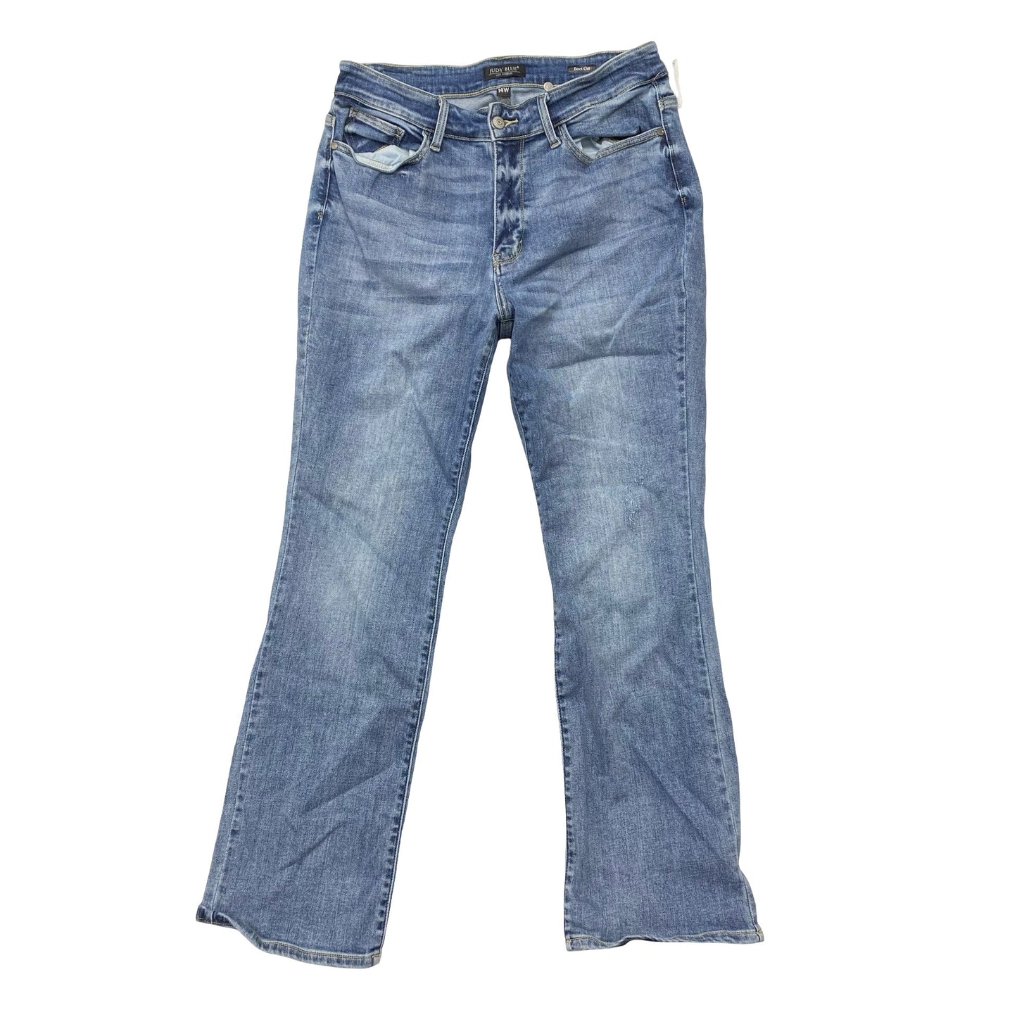 Jeans Boot Cut By Judy Blue In Blue, Size:14