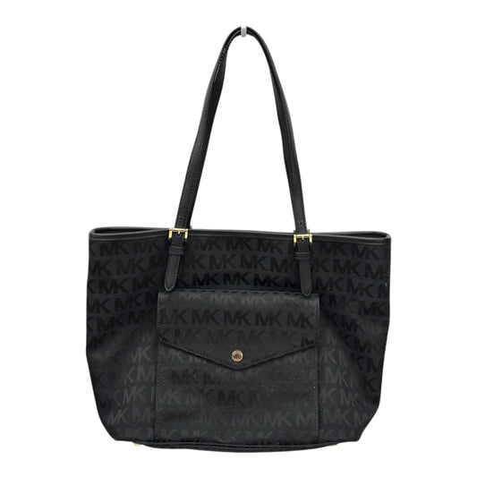 Tote Designer By Michael Kors In Black, Size:Medium