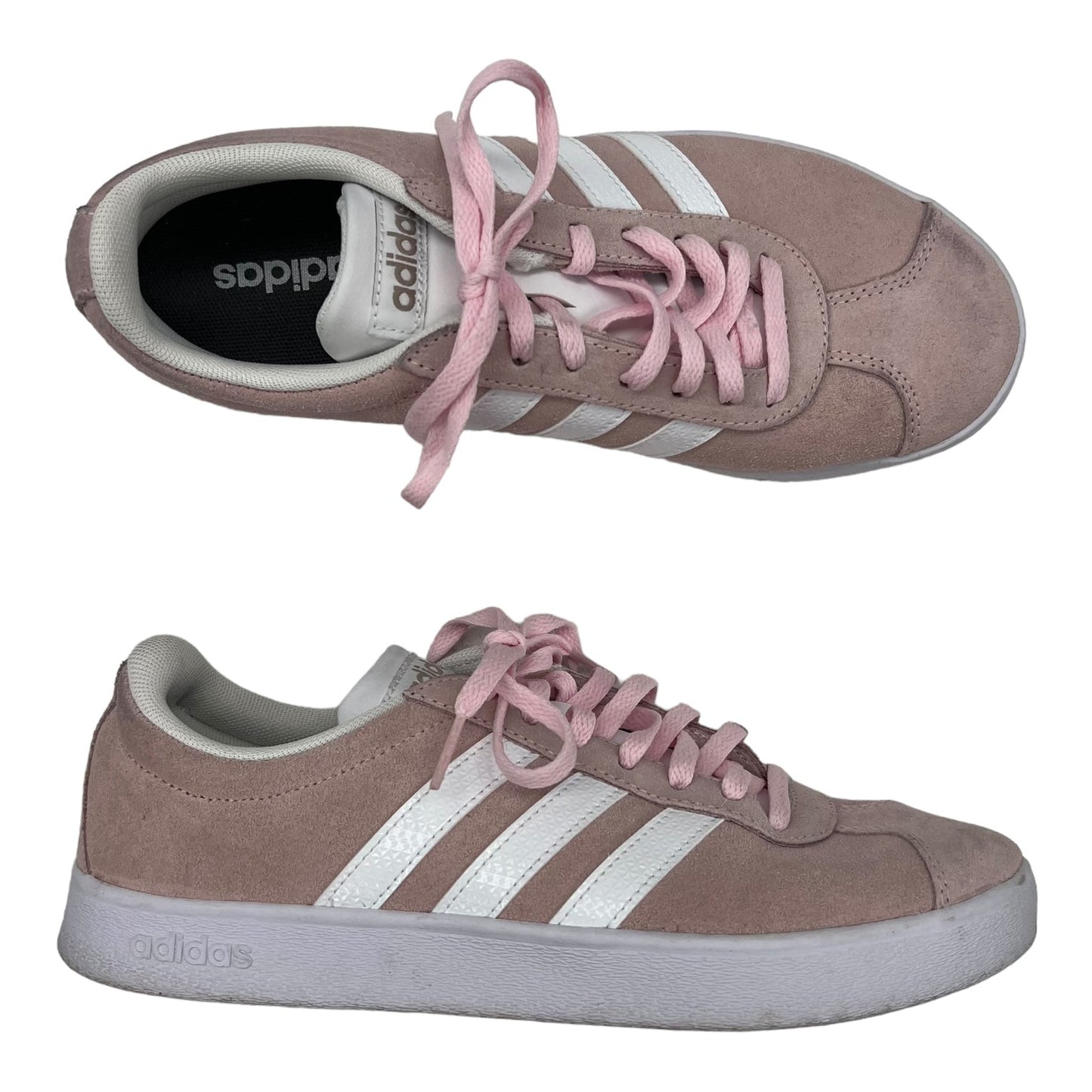 PINK SHOES SNEAKERS by ADIDAS Size:7