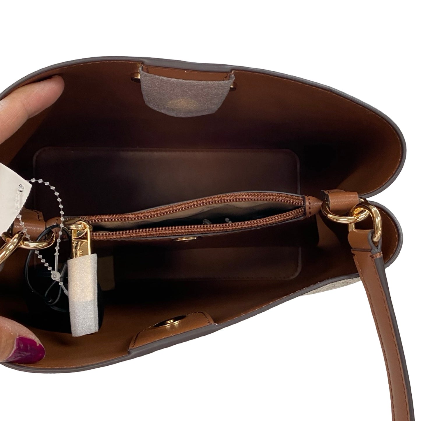 Handbag Designer By Michael Kors In Multi, Size:Medium