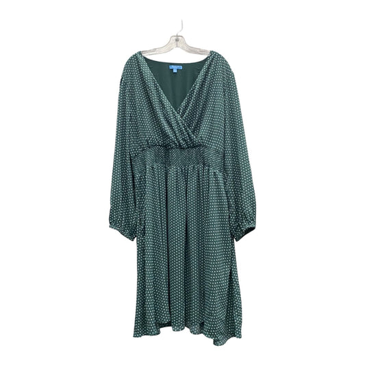 Dress Casual Short By Draper James In Green, Size:2X