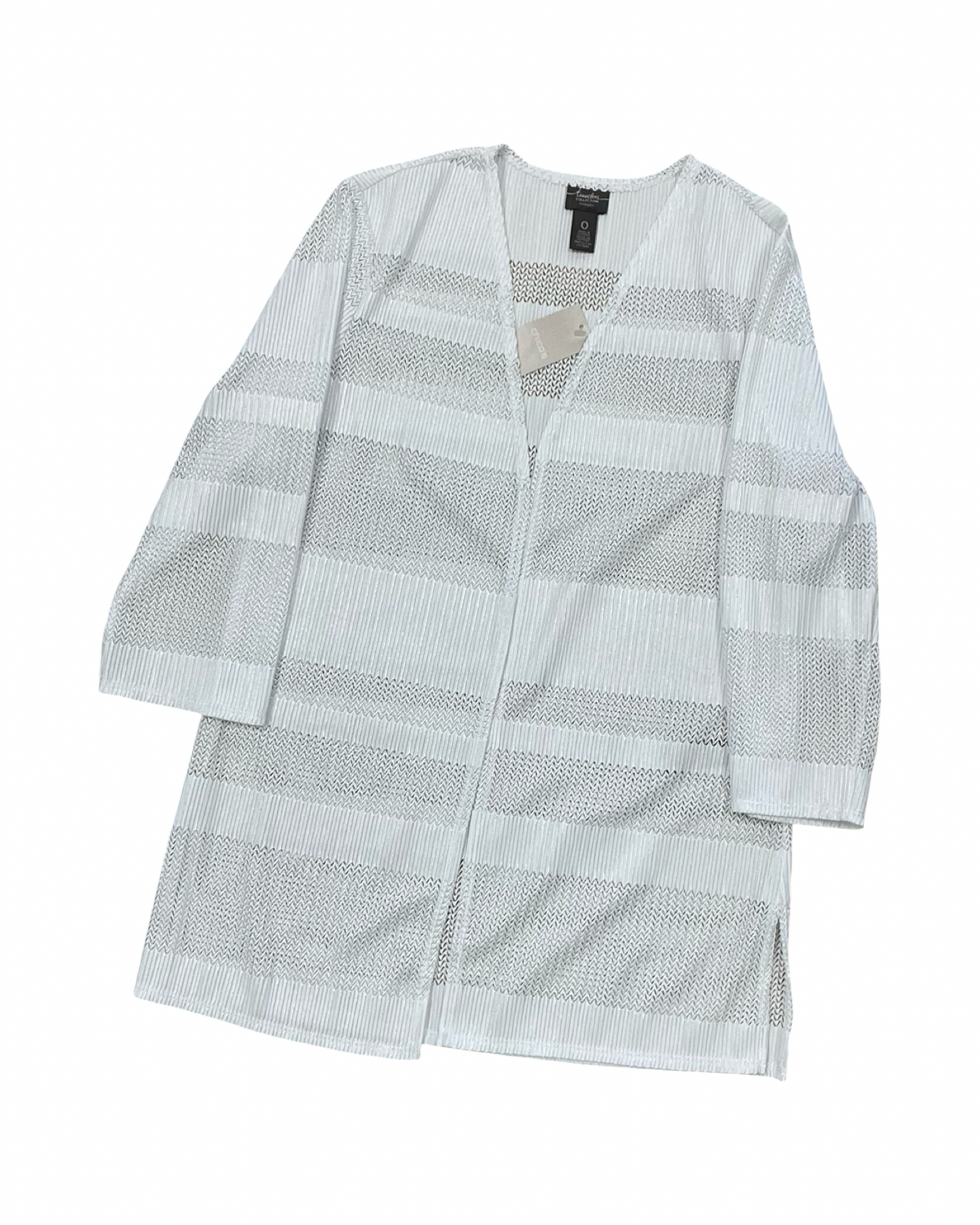 Cardigan By Chicos In White, Size:S