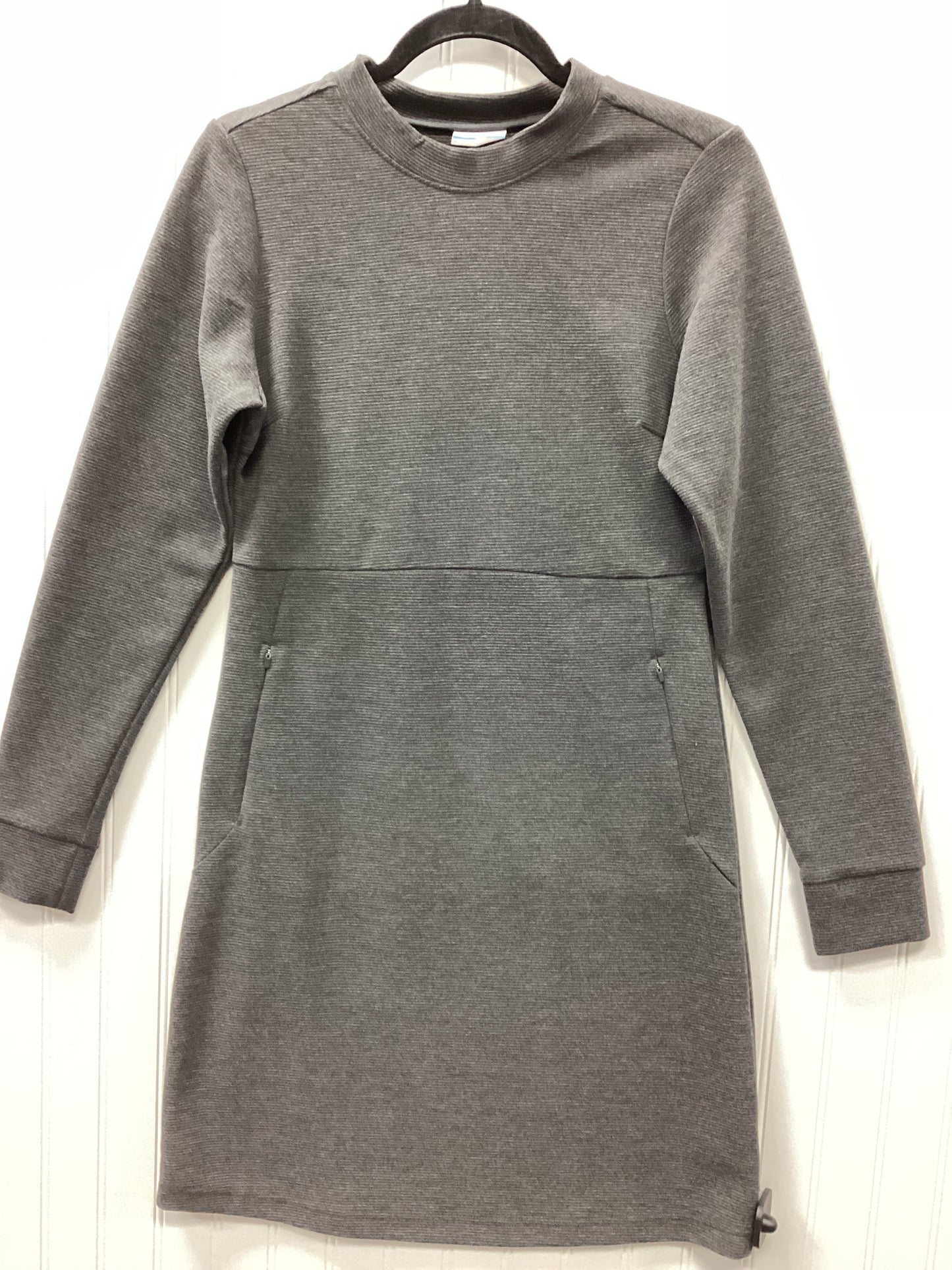 Dress Casual Midi By Columbia In Grey, Size:S