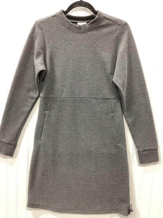 Dress Casual Midi By Columbia In Grey, Size:S