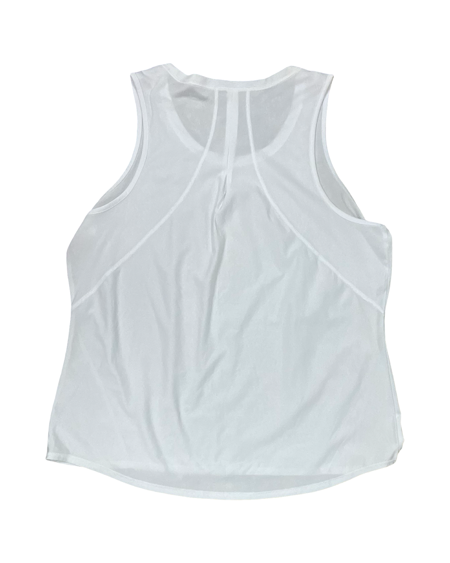 Top Sleeveless By Exertek In White, Size:Xl