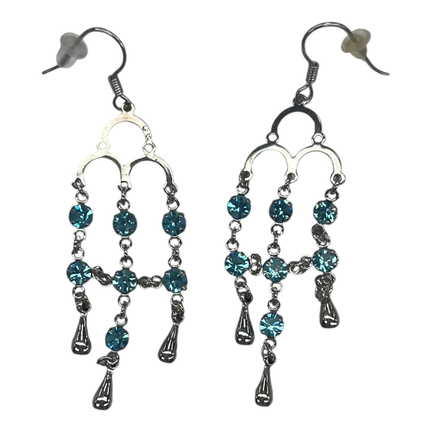 Earrings Dangle/Drop By Clothes Mentor In Blue