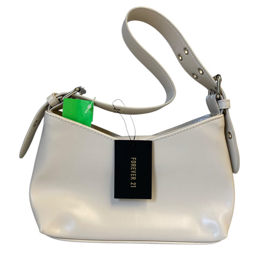 Handbag By Forever 21 In Cream, Size:Small