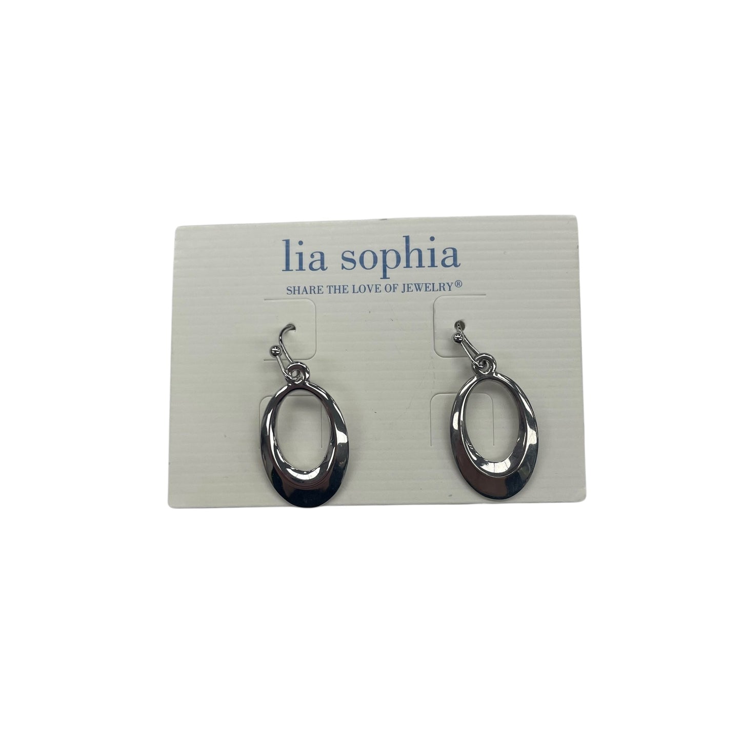 Earrings Dangle/Drop By Lia Sophia In Silver