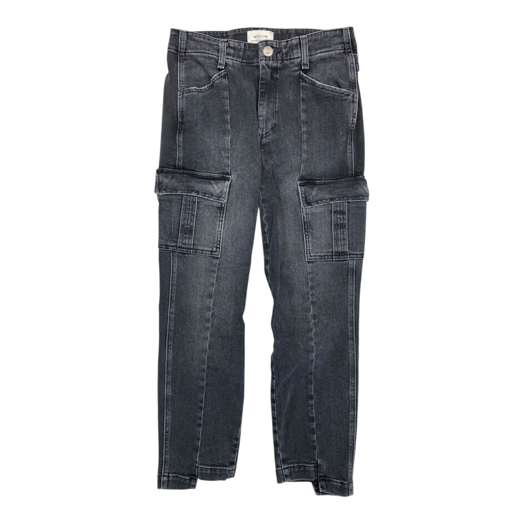 Jeans Skinny By MCQUIRE In Black Denim, Size:0