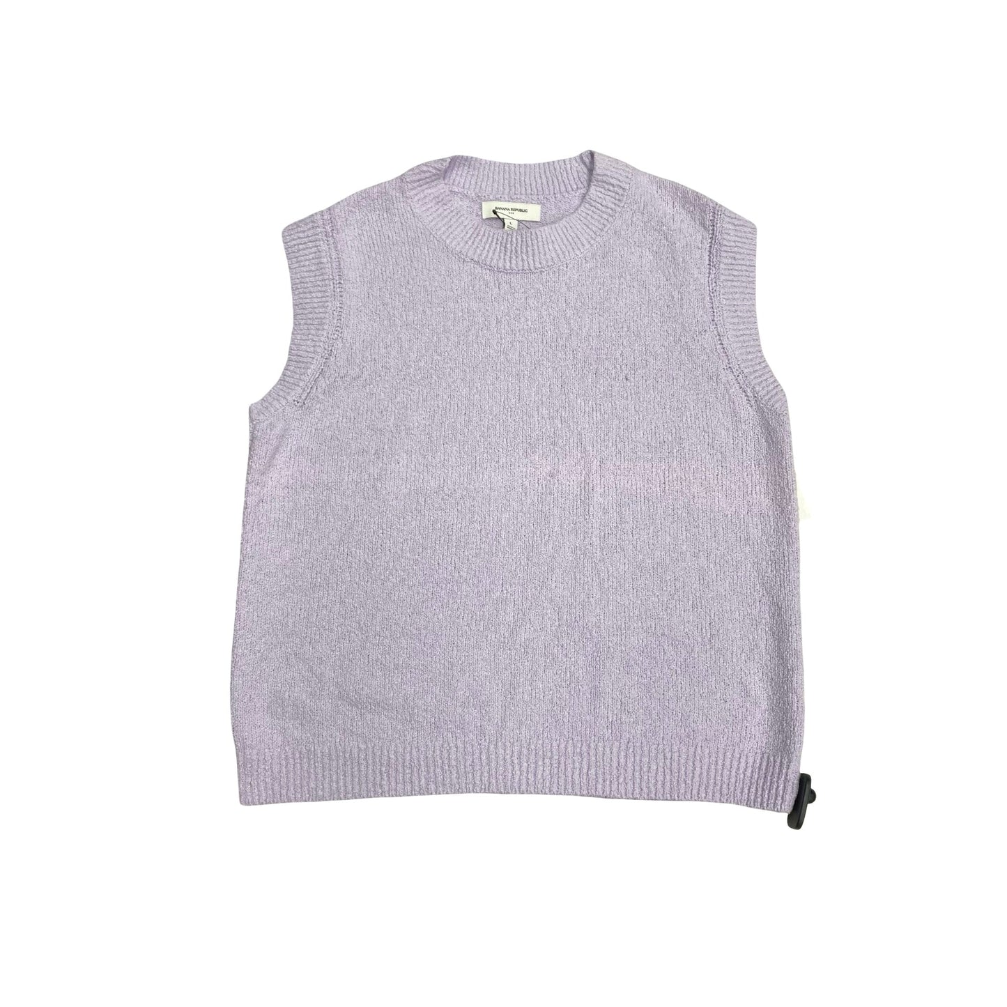 Top Sleeveless By Banana Republic In Purple, Size:L