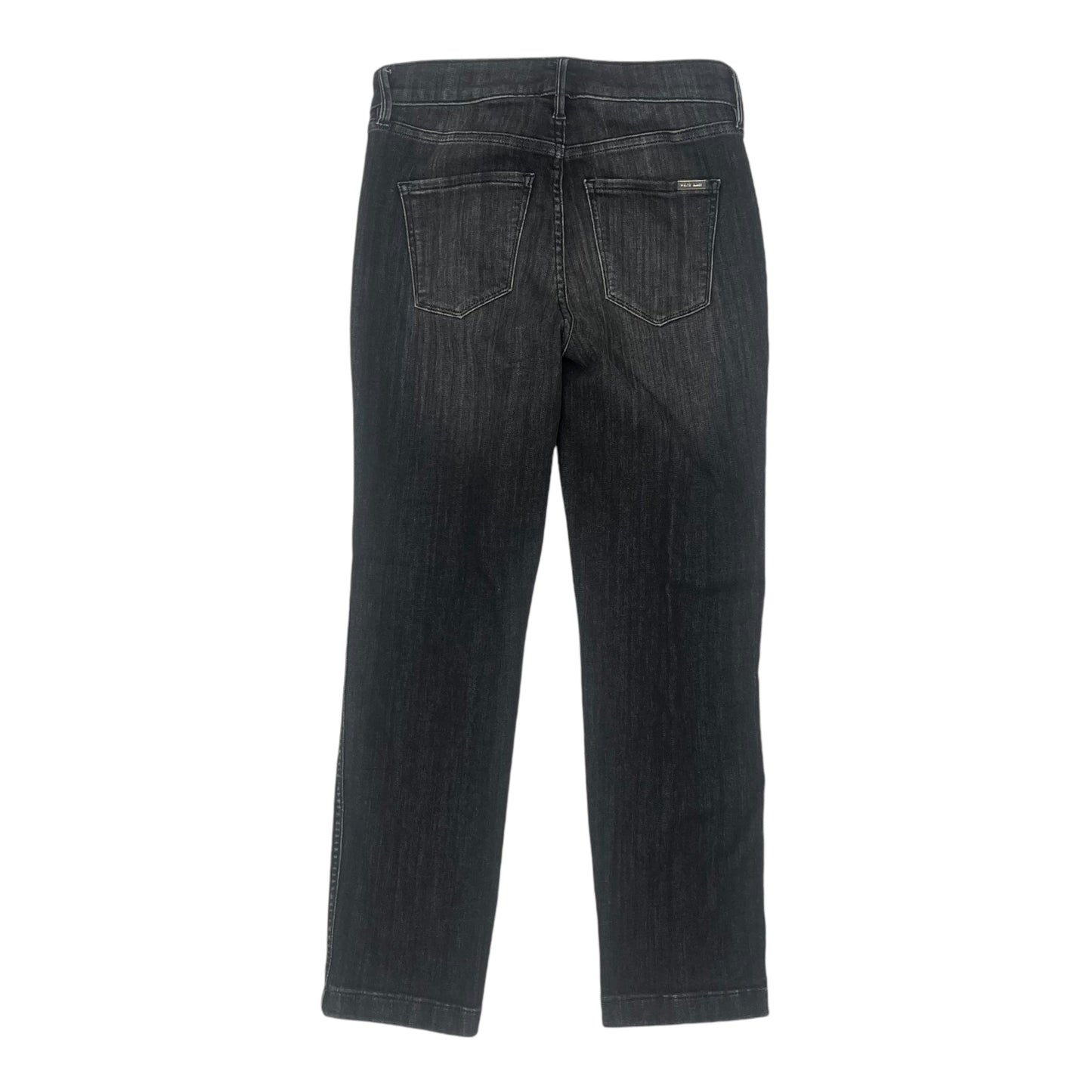 Jeans Straight By White House Black Market In Black Denim, Size:4