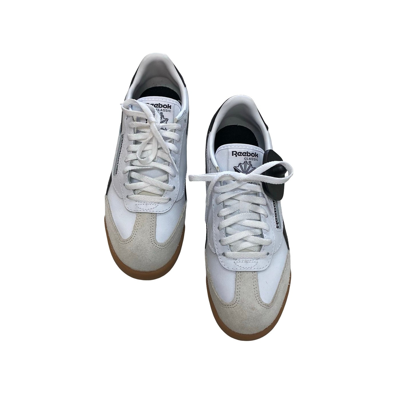 Shoes Athletic By Reebok In Black & White, Size:6