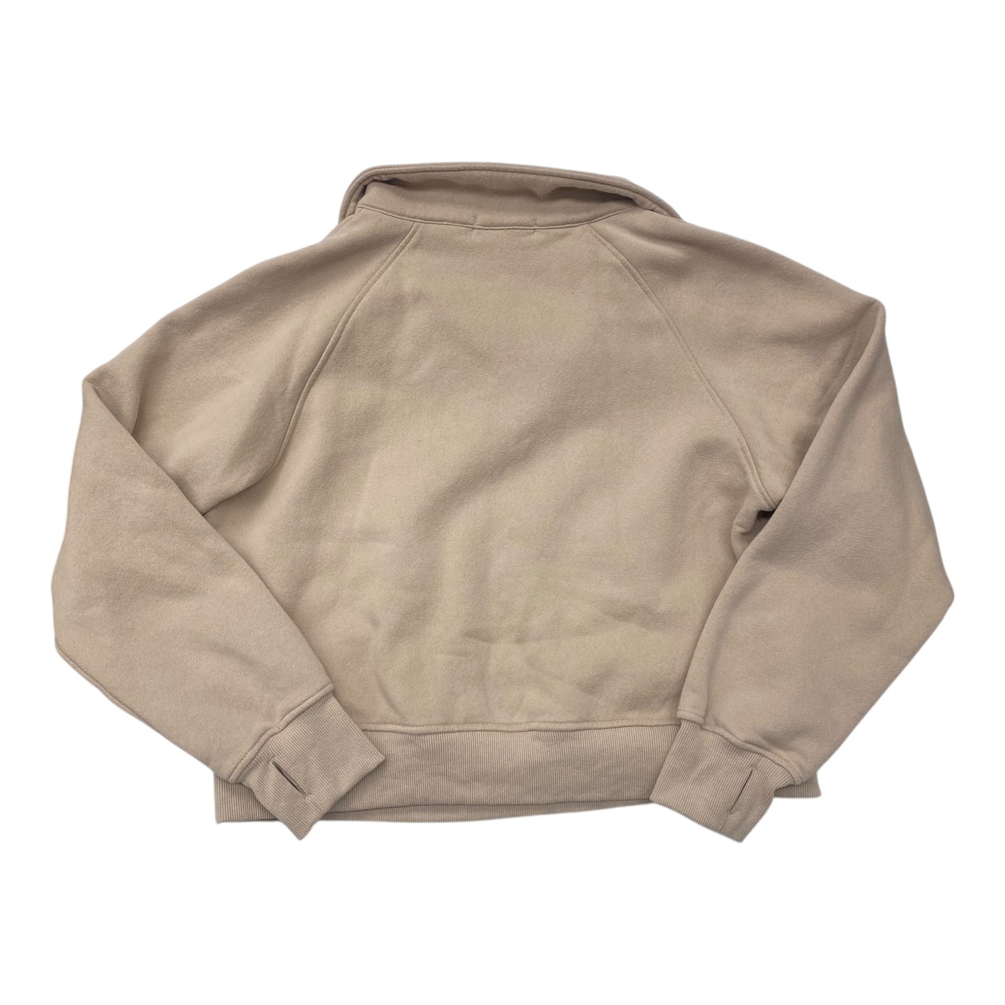 Sweatshirt Collar By Automet In Tan, Size:M
