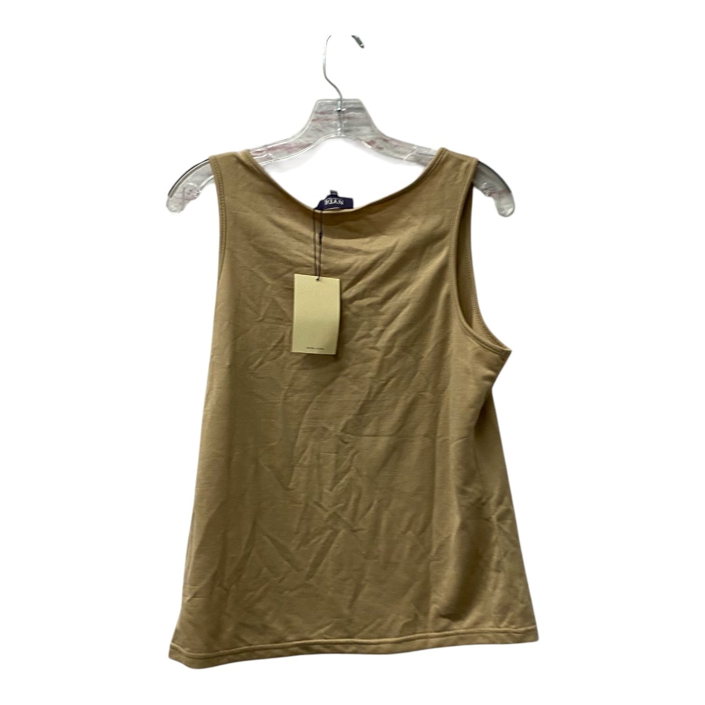 Top Sleeveless Basic By Not Your Daughters Jeans In Tan, Size:S