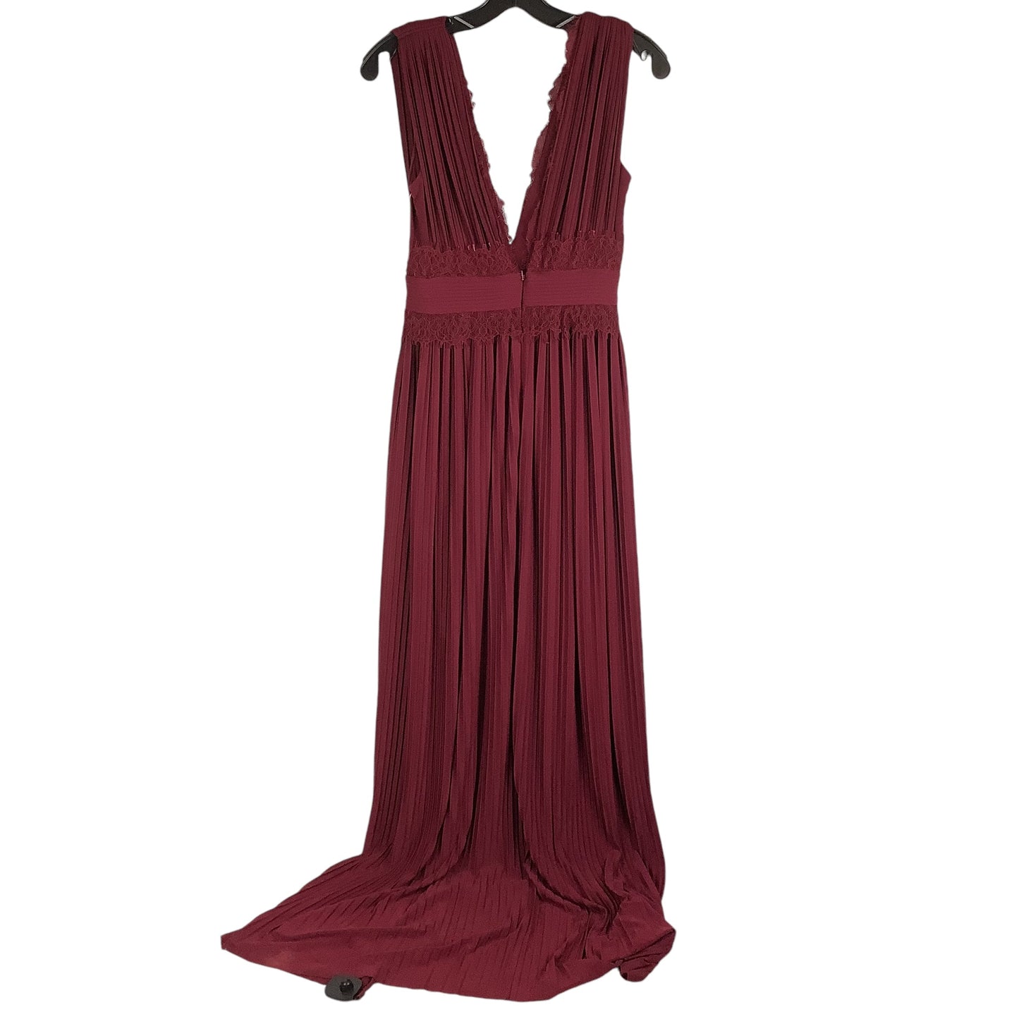 Dress Party Long By Asos In Red, Size: S (4)