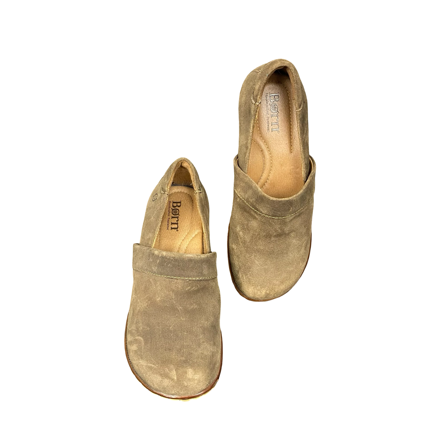 Shoes Heels Wedge By Born In Brown, Size:8.5