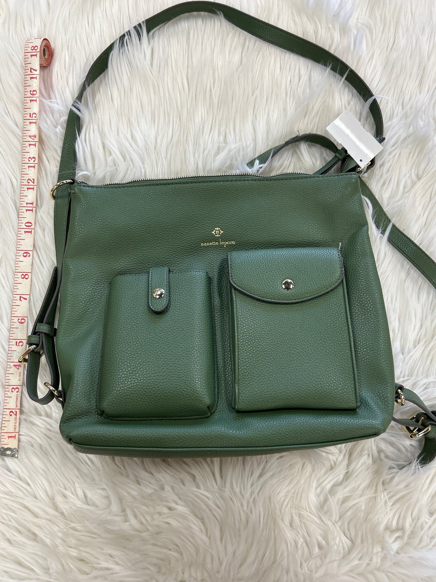 Handbag By Nanette By Nanette Lepore In Green, Size:Large