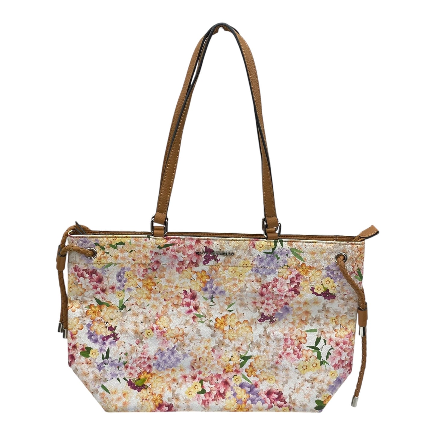 Handbag By Dana Buchman In Floral Print, Size:Medium