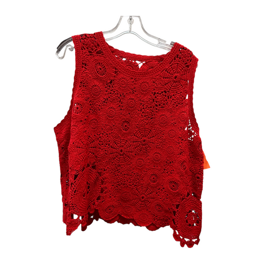 Vest Sweater By ME+EM In Red