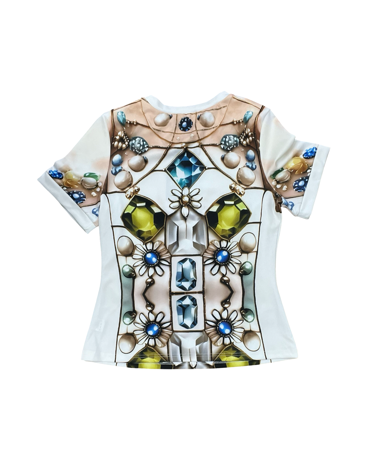 Top Ss By Stylewe In White, Size:Xl