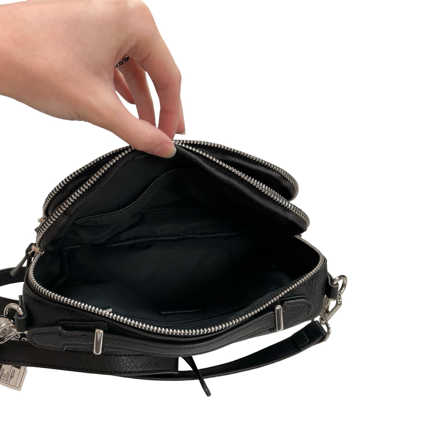 Handbag By Gladdon In Black, Size:Medium