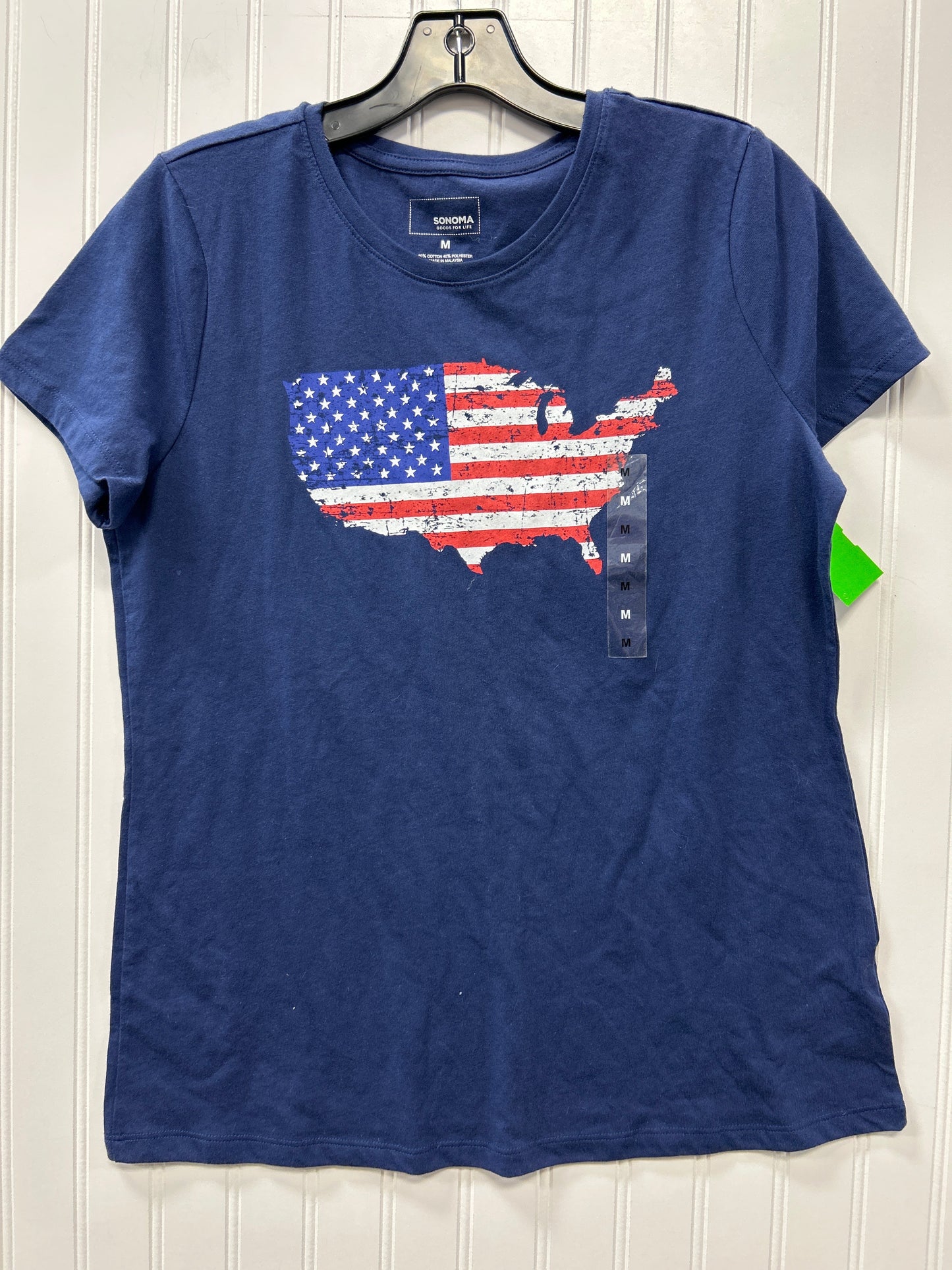 Top Ss By Sonoma In Navy, Size:M NWT