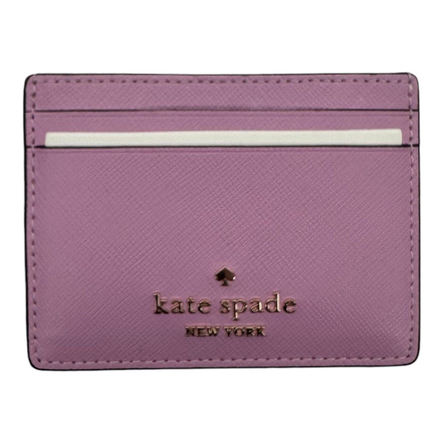 Id/Card Holder Designer By Kate Spade In Purple