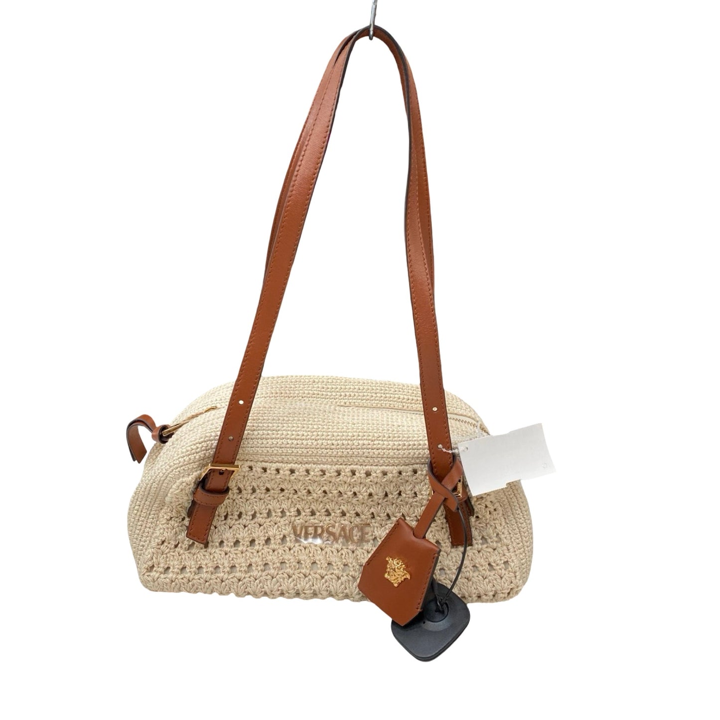 Handbag Luxury Designer By Versace In Multi, Size:Medium