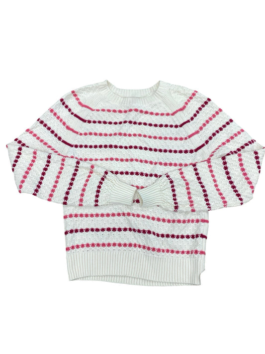 Sweater By Loft In Striped Pattern, Size:Xs