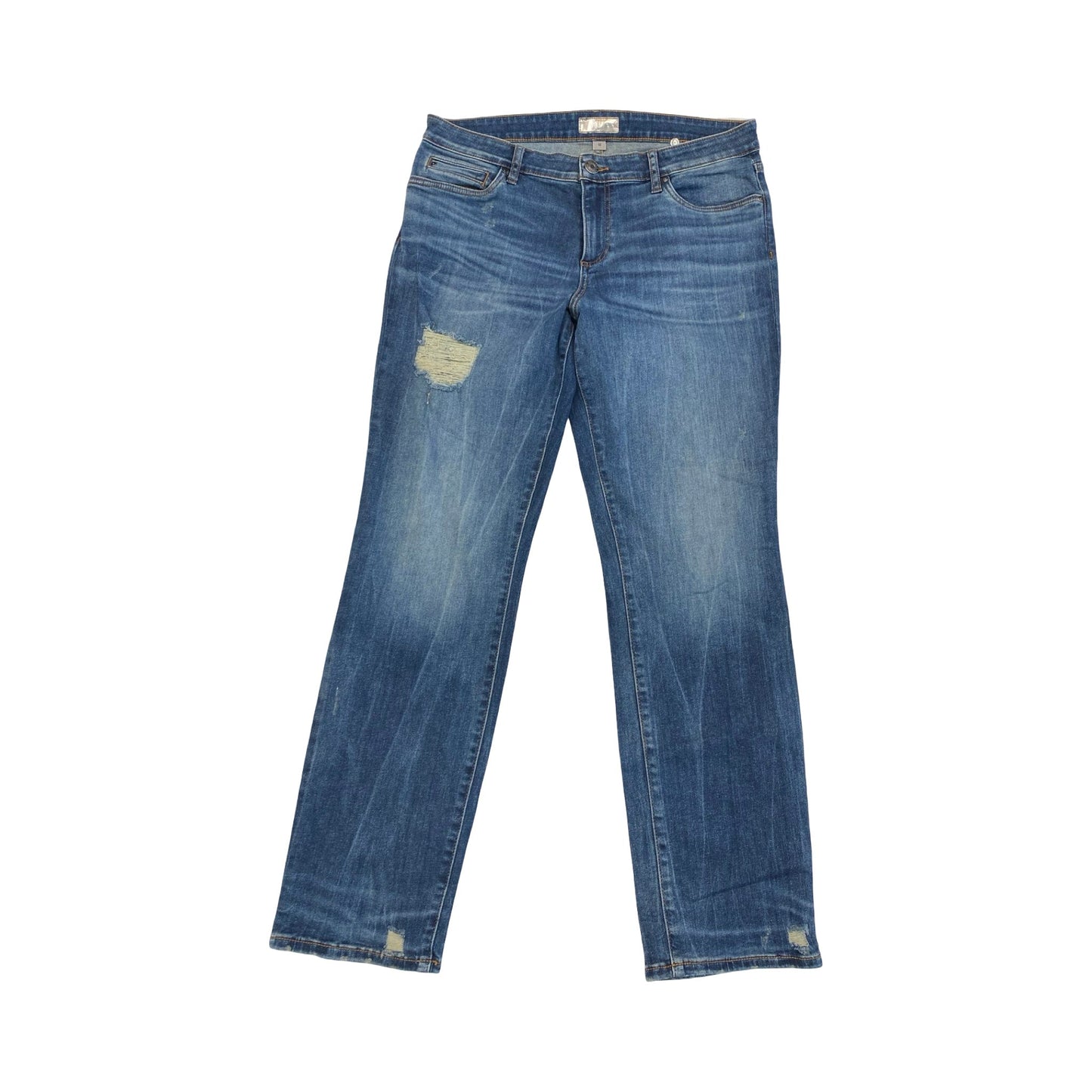 Jeans Boyfriend By Kut In Blue Denim, Size:12