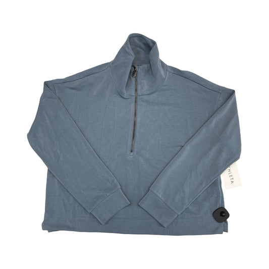 Athletic Sweatshirt Collar By Athleta In Blue, Size:L