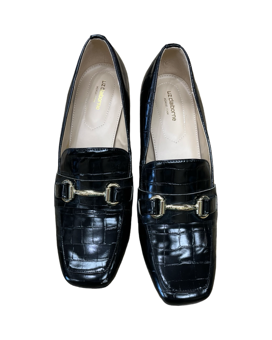 Shoes Heels Block By Liz Claiborne In Black, Size:10