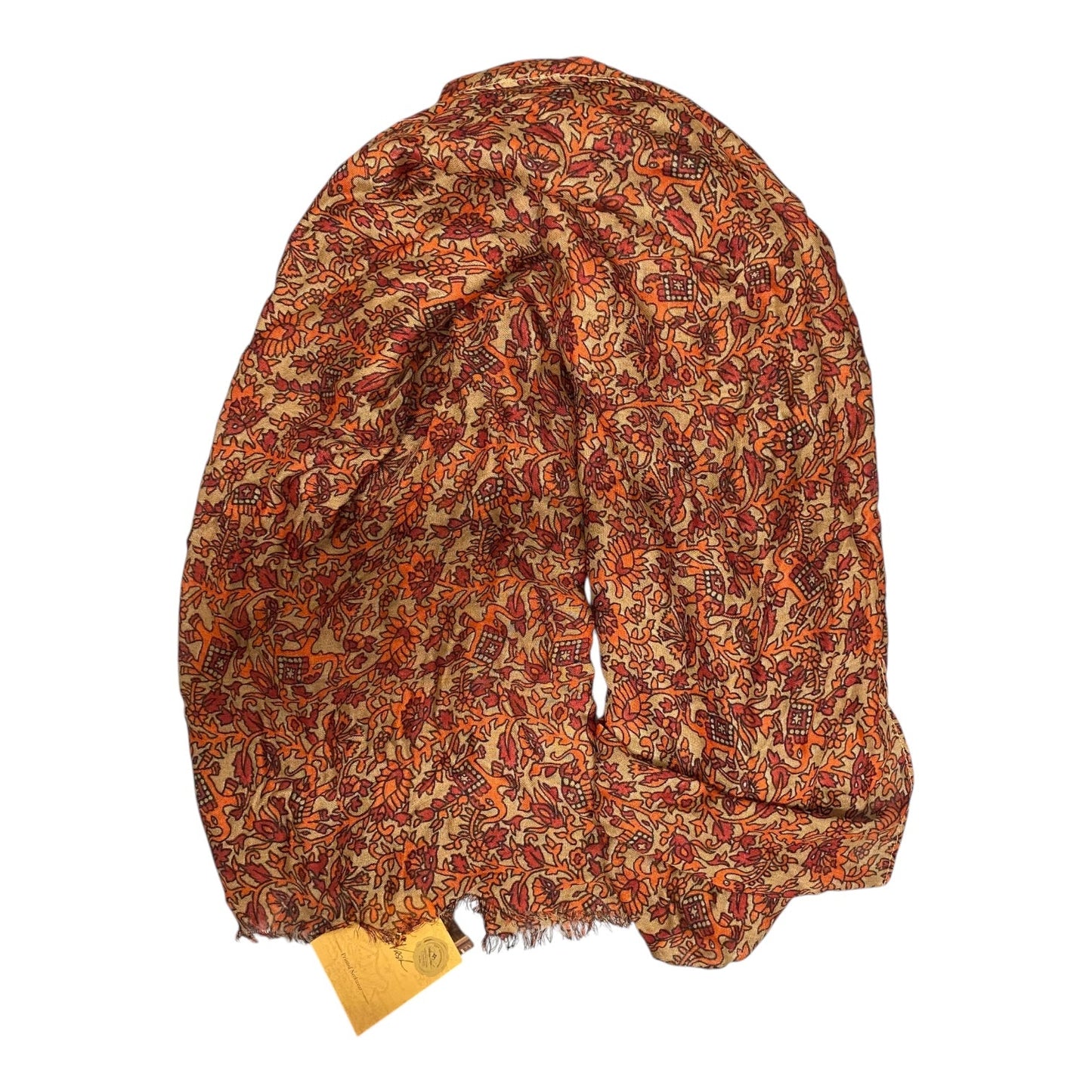 Scarf Designer By Patricia Nash In Orange