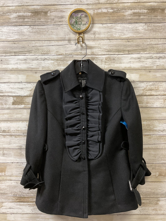 Coat Wool By Etcetra In Black, Size:0