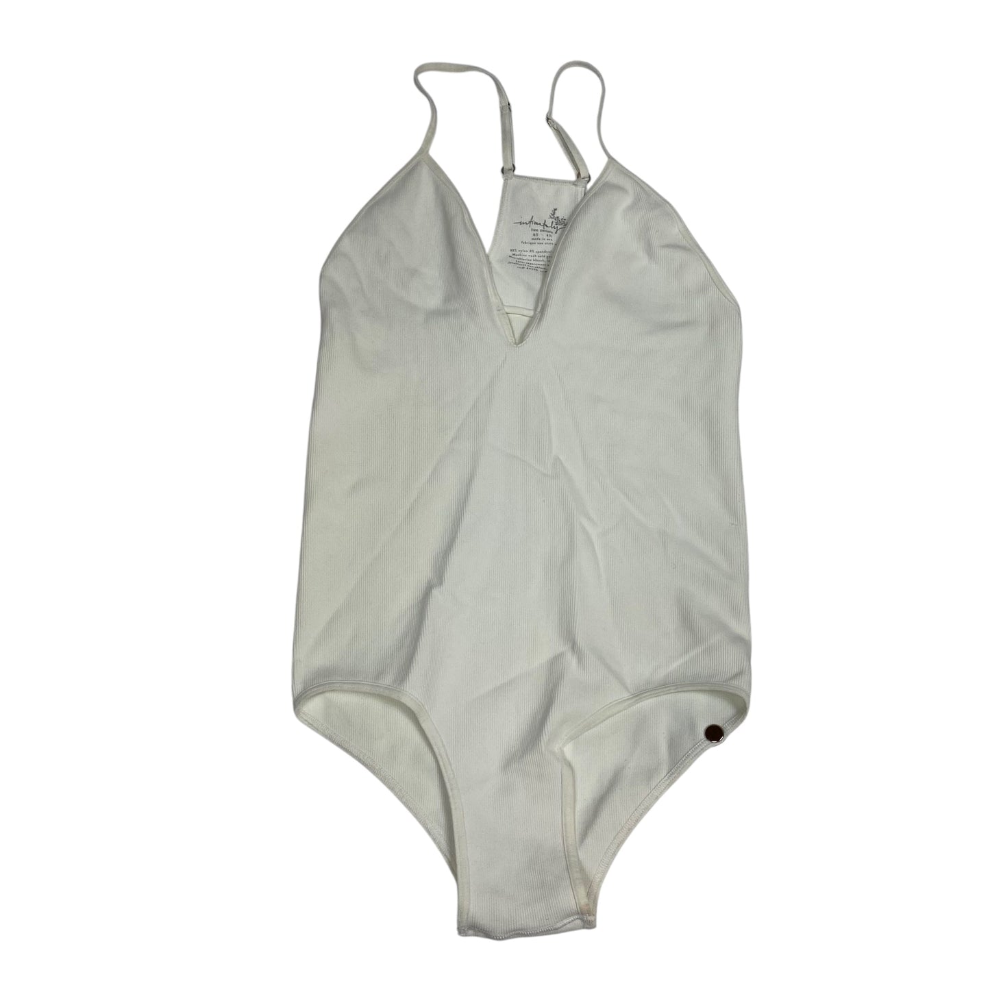 Bodysuit By Free People In White, Size:M