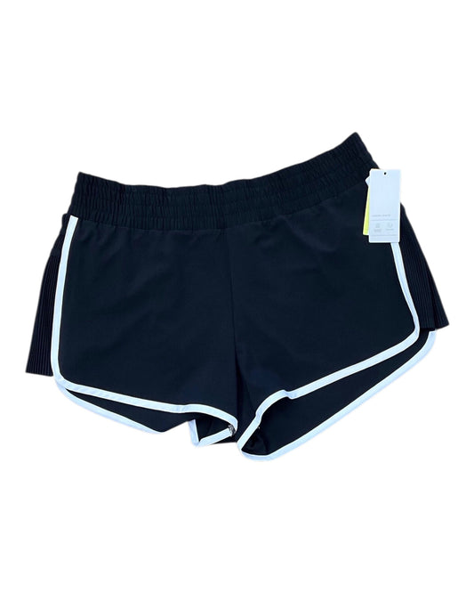 Athletic Shorts By All In Motion In Black & White, Size:L