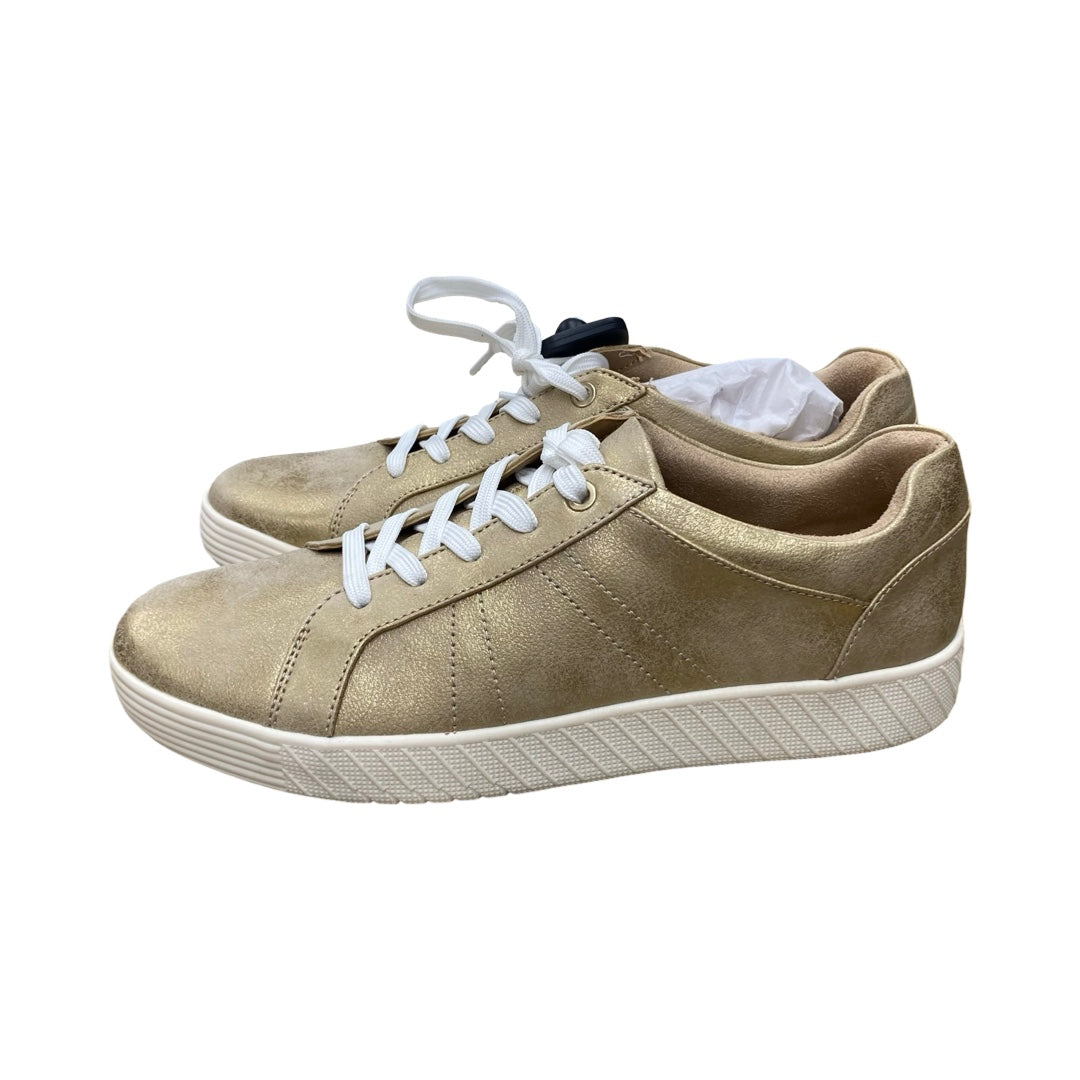Shoes Sneakers By Naturalizer In Gold, Size:10