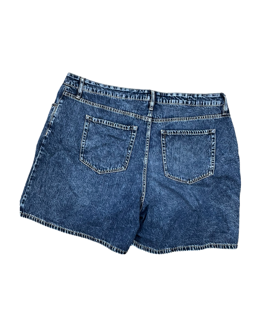 Shorts By Ava & Viv In Blue Denim, Size:20