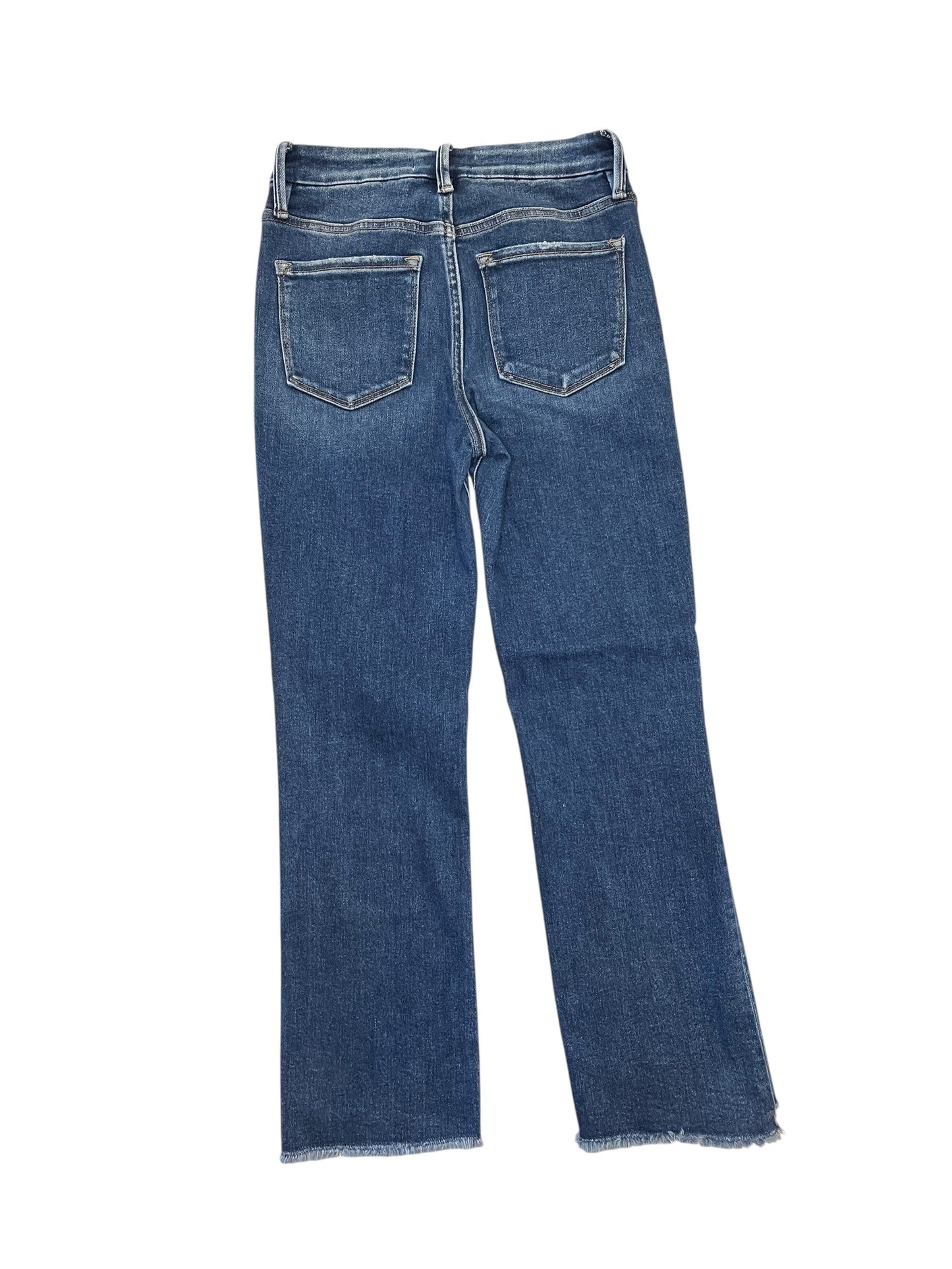 Jeans Boot Cut By Flying Monkey In Blue Denim, Size:0