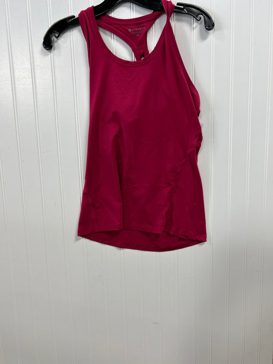 Athletic Tank Top By Athleta In Pink, Size:Xs