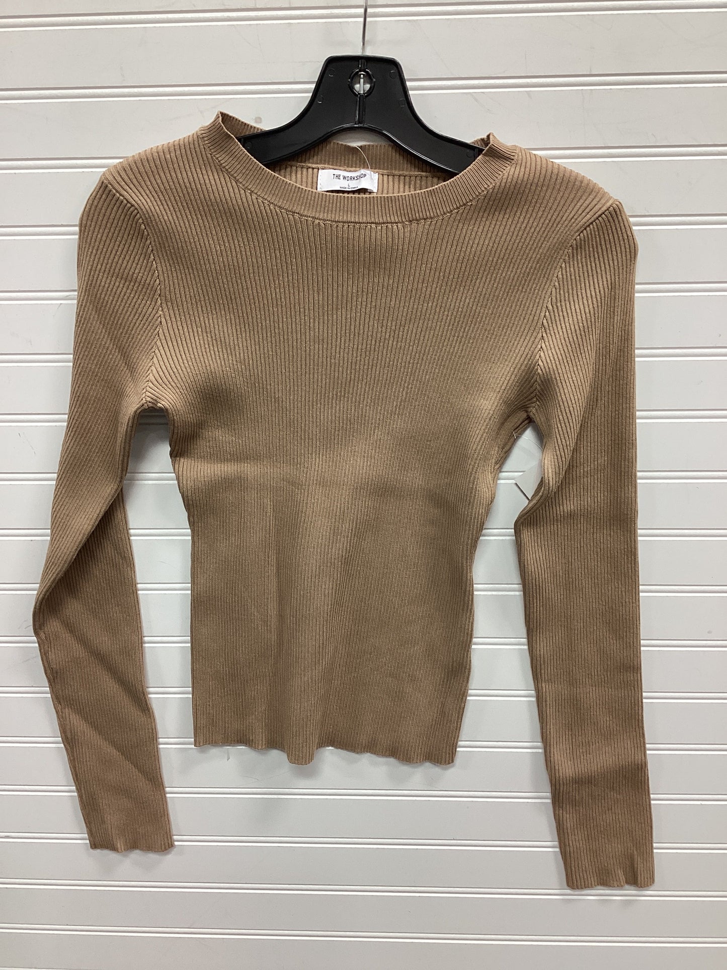 Top Ls By Workshop In Tan, Size:L