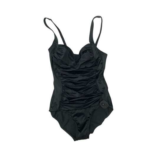 Swimsuit By Croft And Barrow In Black, Size:8
