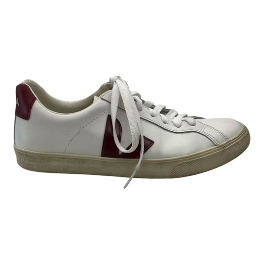 Shoes Sneakers By Veja In Red & White, Size:8