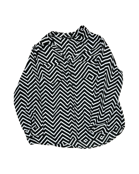 Top Ls By Relativity In Black & White, Size:2X