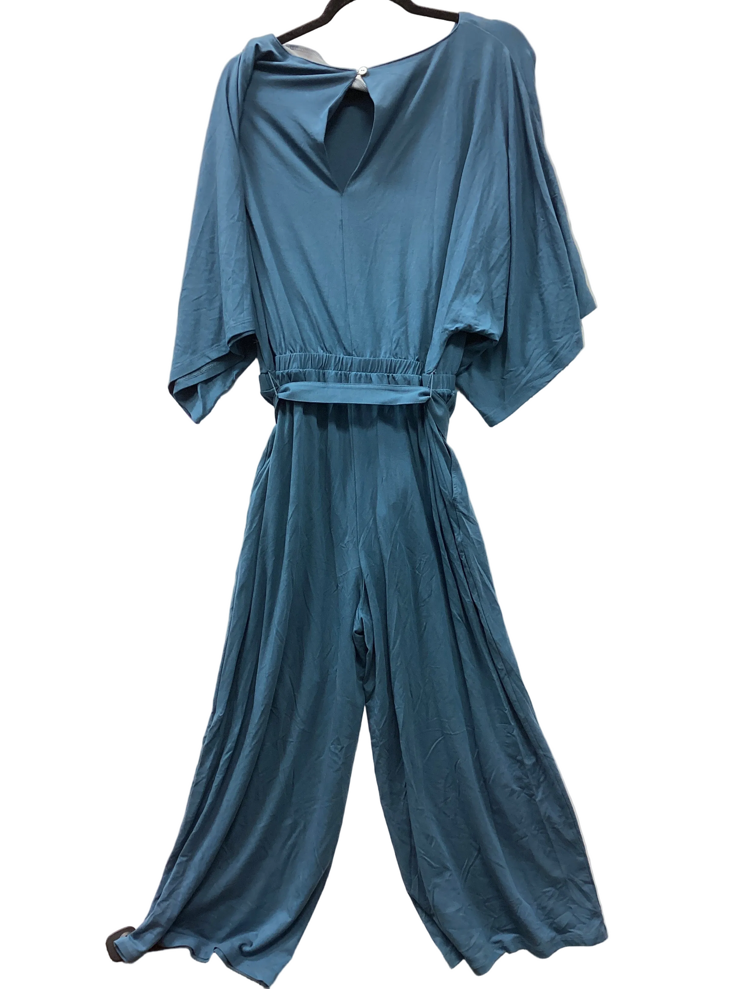 Jumpsuit By Garnet Hill In Blue, Size:L