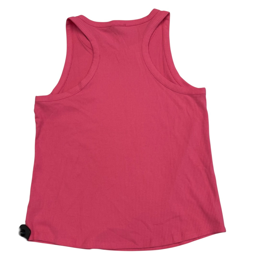 Top Sleeveless Basic By Talbots In Pink, Size:Xl