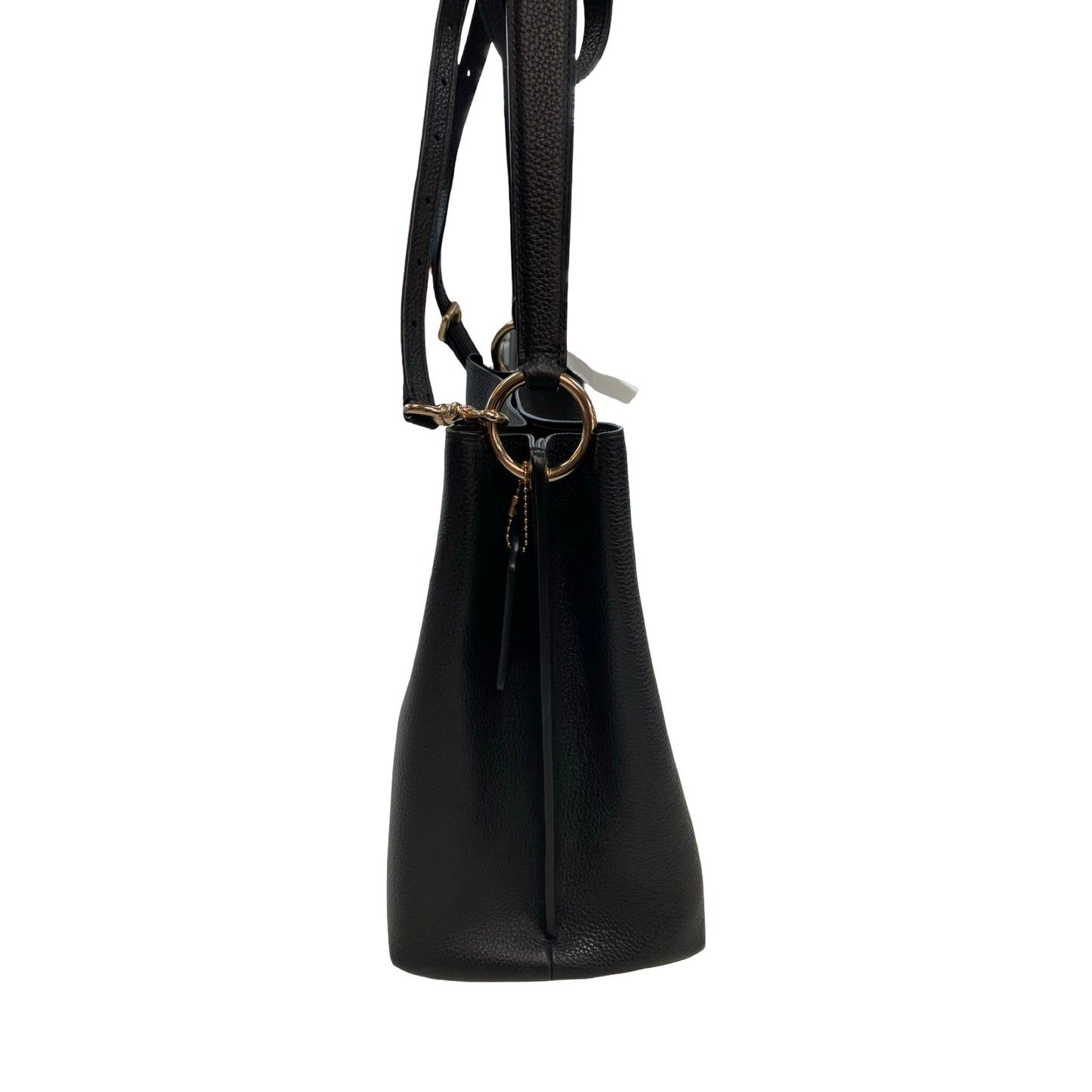 Handbag Designer By Coach In Black, Size:Large