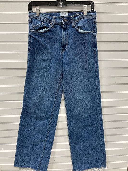 Jeans Wide Leg By Kensie In Blue Denim, Size:6