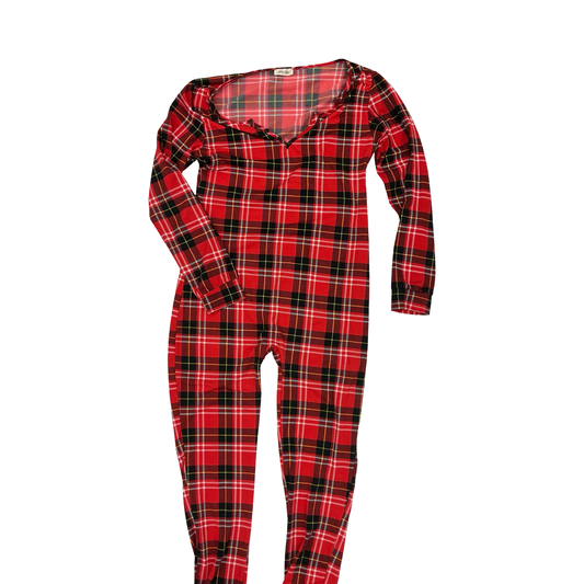 Pajama Pants By Cmf In Black & Red, Size:L