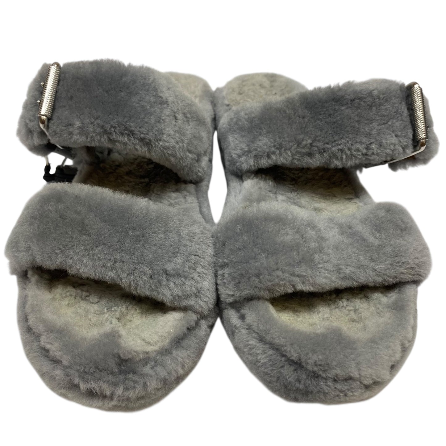 Sandals Designer By Ugg In Grey, Size:10